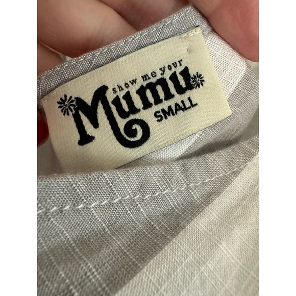 Show Me Your Mumu Striped Romper Size Small - Picture 8 of 8